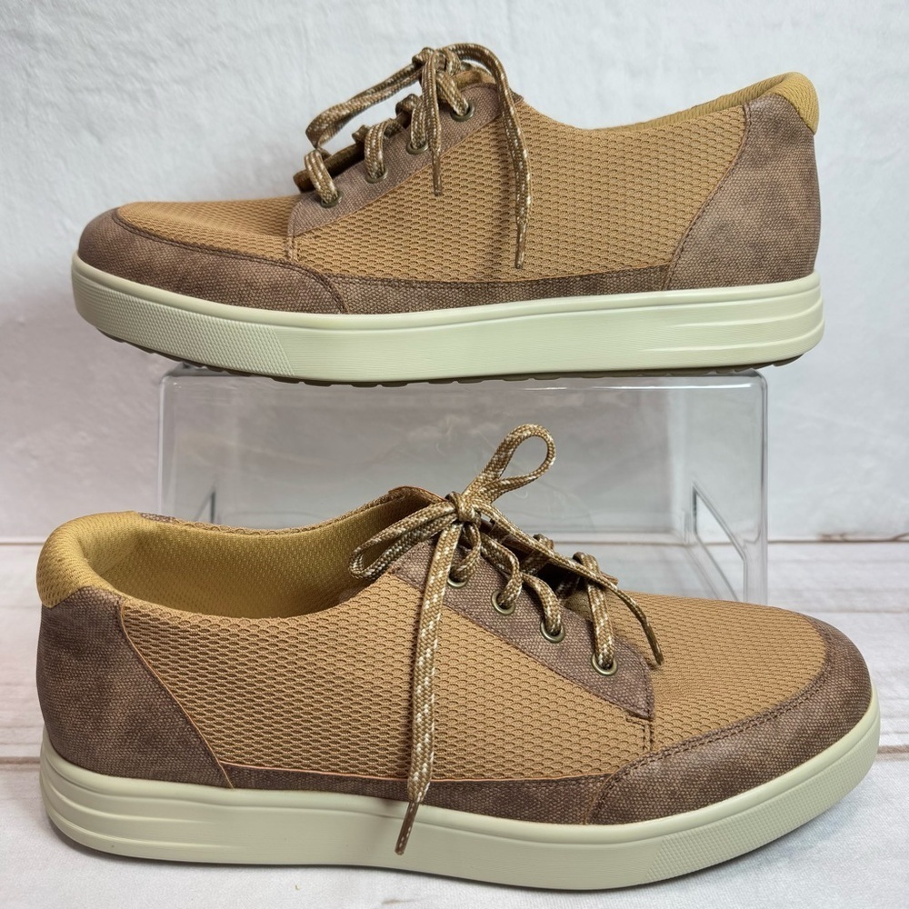 TRAQ by Allegra Copacetiq Tan Walking Shoe Lace Up Sneakers Women’s Size 40/9.5